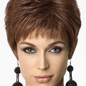 Hairdo Textured Pixie Cut Wig & Brush Silver Gray